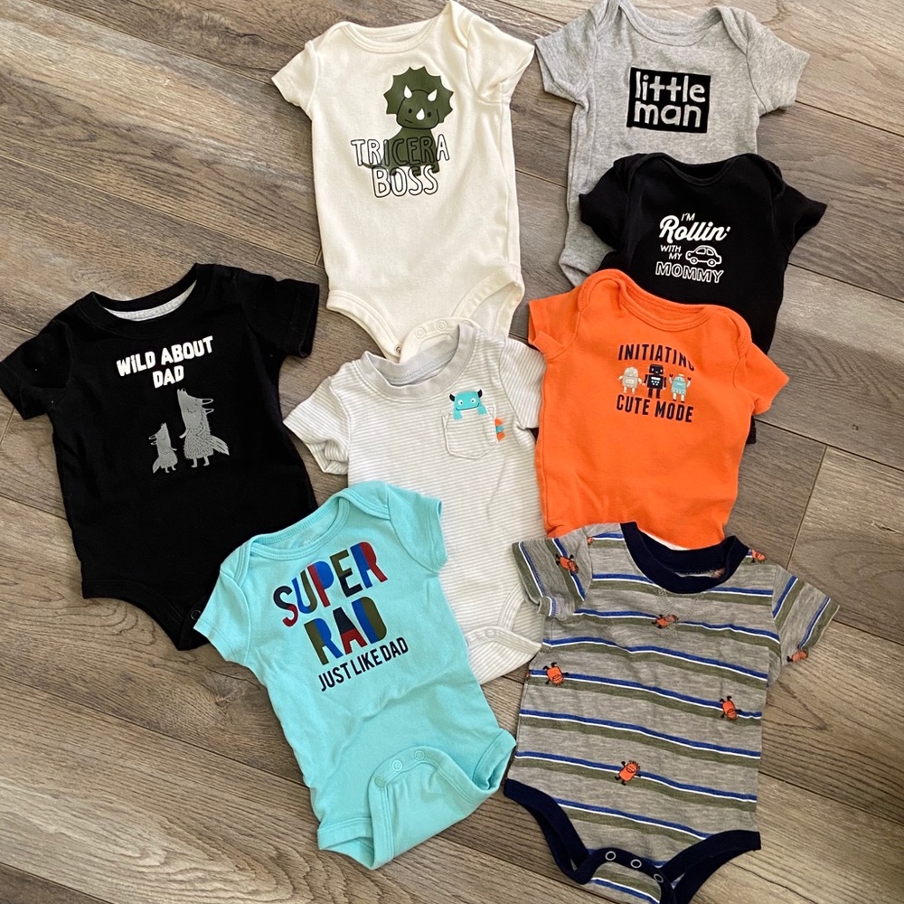 Baby boy onesies
